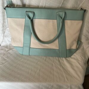 Elegant Mint and Cream Women's Tote